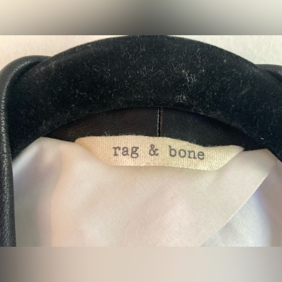 Rag & Bone white and black blazer - Picture 3 of 9